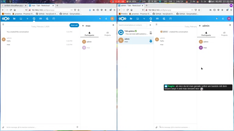 Nextcloud Hub auf Pi 4 + M.2 Samsung SSD | Office 365 Alternative ?