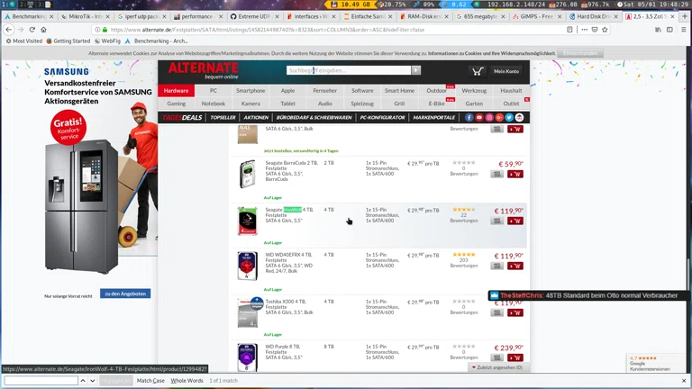 Neue Hardware ist da PogU ... mal gucken wie schnell sie ist