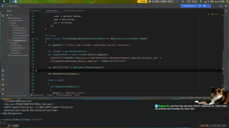 🚀 C# Monitoring Tool für Domains 🚀