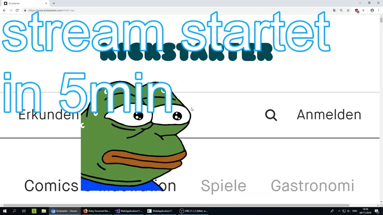 Kickstarter Projekte bewerten - PogChamp oder WutFace ?