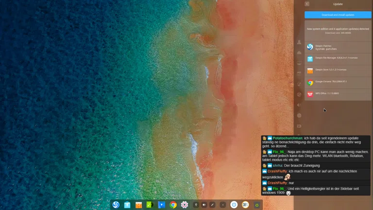 China Linux Deepin testen 👍 👎