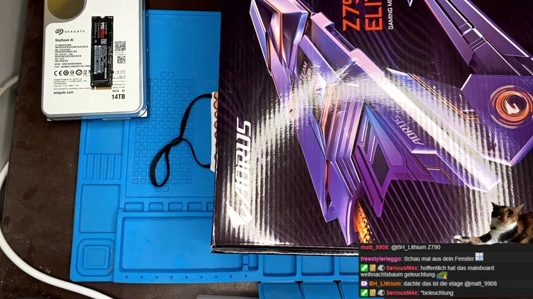 Teile AUSPACKEN 🎁 5000€ Highend Gaming PC 🤯 13900K, RTX 4090, Wasserkühlung 💡