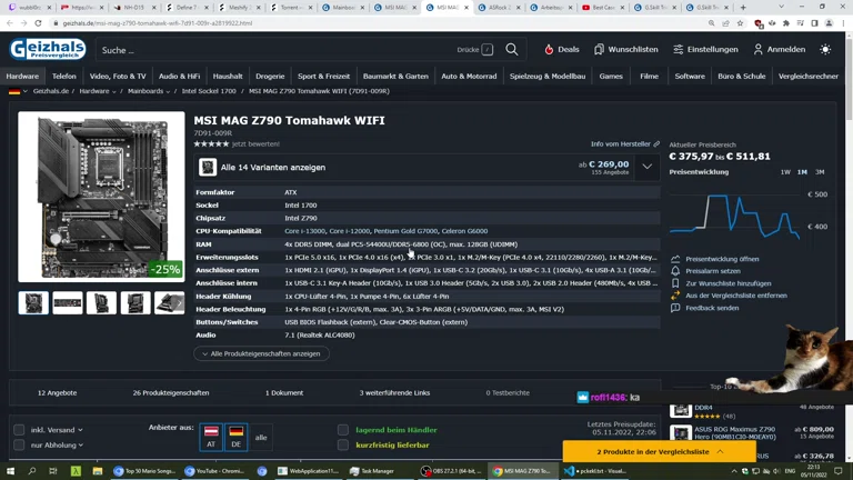 neuer rechner 🚀 amd oder intel ? 4090 ? ddr 5 oder 4 ? luft oder wasserkühlung ?