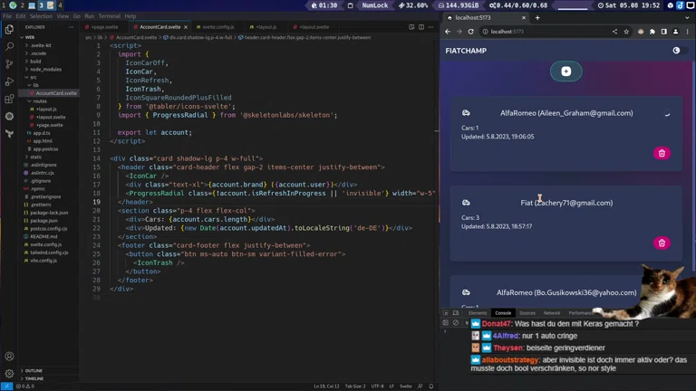 1 nicer frontend HACKERMANS 🚀