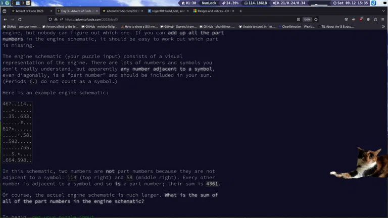 Advent of Code 2023 🚀 c#, rust, bash, c++, ruby, python