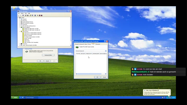 Windows XP auf echter Hardware 👴