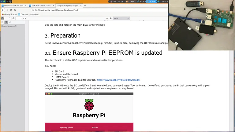 😲 ENDLICH VMware ESX auf Raspberry Pi 4 😲