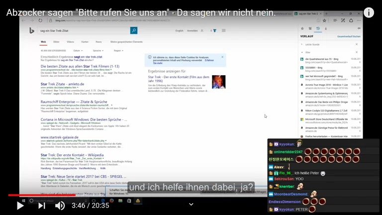 Scam-Inder: Guten Tag, ich heiße Peter OEMGALUL XD1 