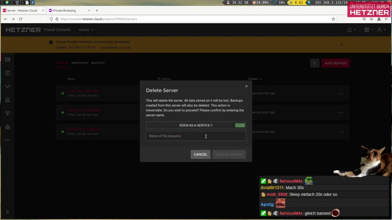 Server Automatisierung + Deployment C# Web Anwendung !Hetzner | KEKW as a service 🤭