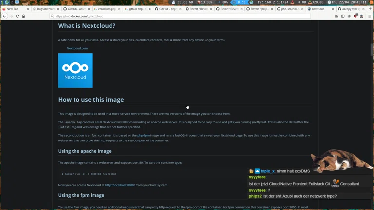 😇 Nextcloud 21 ... immer noch PainsChamp ? 😧 ja wahrscheinlich schon... so lange titel guckt sich keiner an