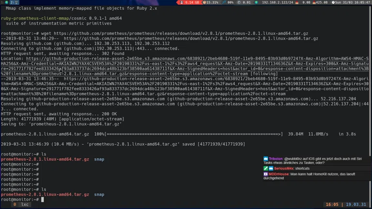 Inf0rmatik0r in da hood | Home Server Monitoring