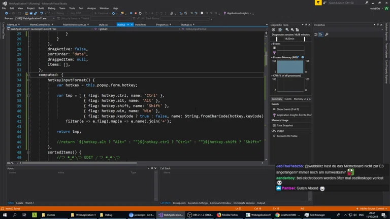 Meme Tool 2.0 ... weiter gehts ^^  | C# ASP.NET Core + Vue.js