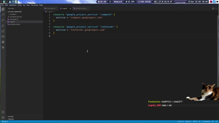 GCP 😶‍🌫️ + TERRAFORM = 🚀