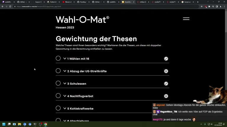 Wahl-O-Mat Hessen 2023 👀