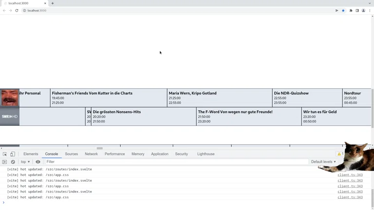 Web EPG für Tvheadend 👨‍💻 C# / Svelte