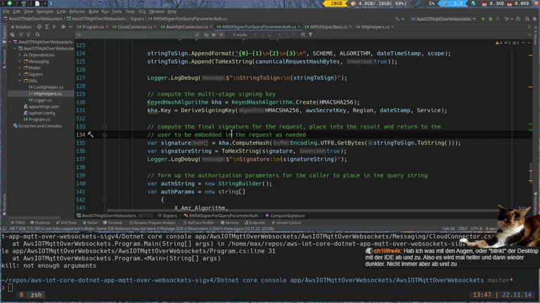 C# / .NET Client für AWS IoT MQTT  🚀