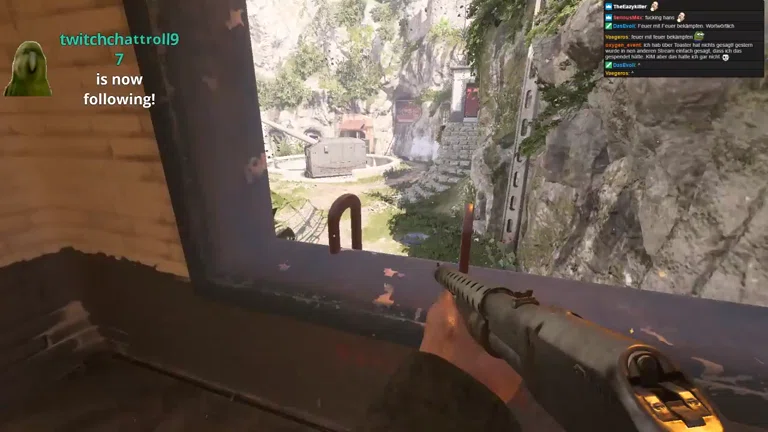 Hacker in CoD: WW2 (PC) Beta...