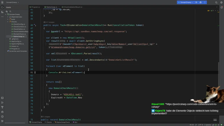 🚀 C# Monitoring Tool für Domains 🚀