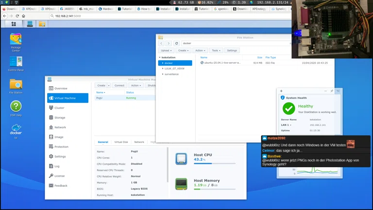 Alte HW wiederbeleben + Xpenology (Synology) installieren 🤓
