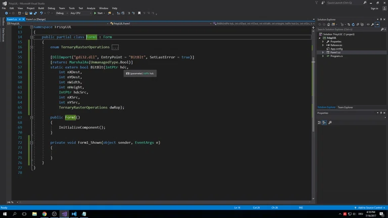Heute bisel entspannt programmieren + Fragen dazu beantworten | Screenshot Discord Tool in C#  #programming