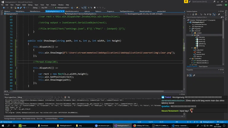 Windows regt mich auf - Programming C WPF, ASP.NET Core, Vue.js