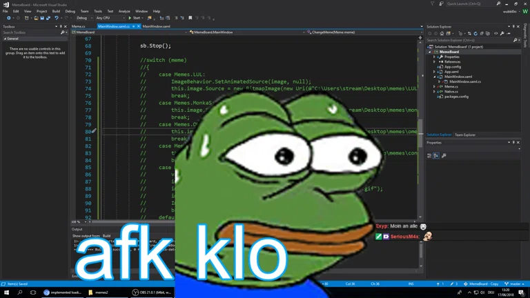 Meme Tool Programm erweitern C# Making MemeBoard great AGANE