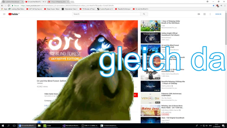 Wir suchen Emotes aus und schauen sinnlose Videos