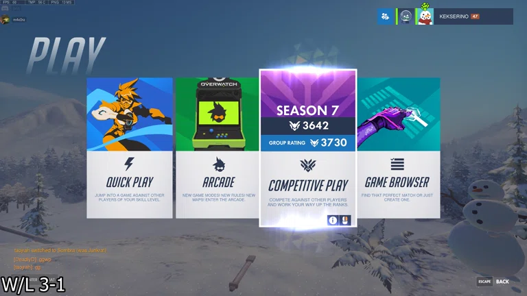 KEKS NOT HOT [GER] - Overwatch Ranked (Master)