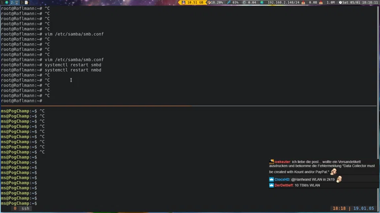 Neue Hardware ist da PogU ... mal gucken wie schnell sie ist