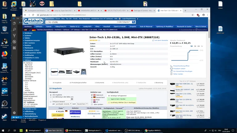 10G NAS build - morgen arbeiten... WutFace