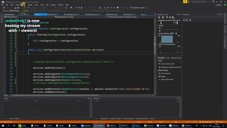 Windows regt mich auf - Programming C WPF, ASP.NET Core, Vue.js