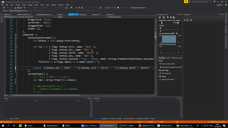 Meme Tool 2.0 ... weiter gehts ^^C# ASP.NET Core Vue.js