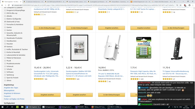 Amazon Cyber Monday Woche Angebote Checken ... evtl. PROGGERS - CASP.NET Core, Vue.js