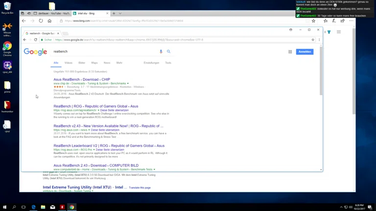 Rechner übertakten ... mal gucken was geht LuL
