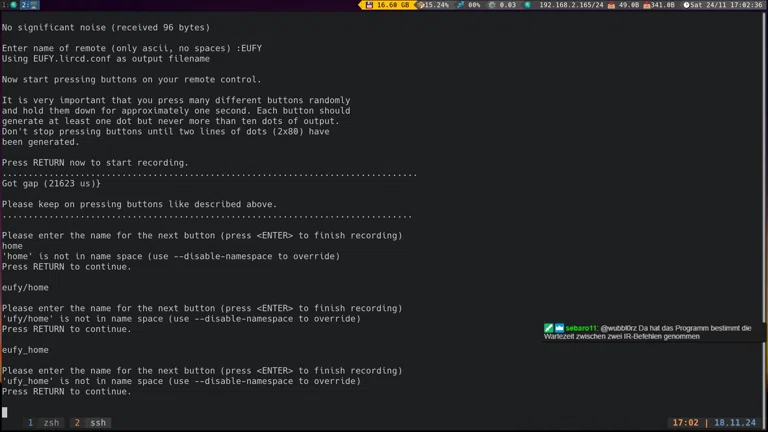 StaubsaugerroboterRaspberry PiWIN