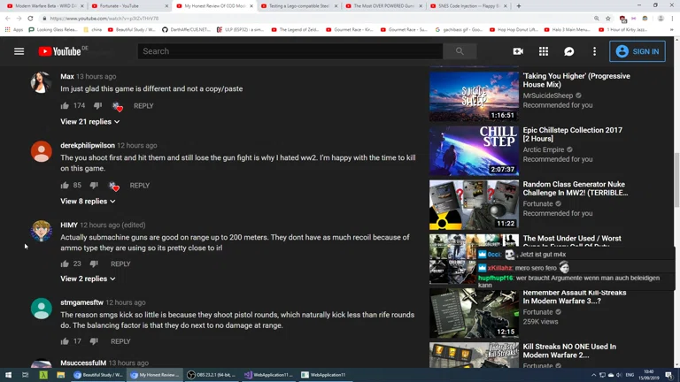 Aufwachen stream YT Comments ResidentSleeper