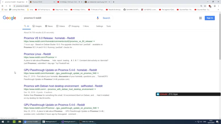 Proxmox 6.0 Huge 900 IQ Release