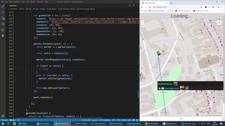 Karten - Maps mit monkaJavascript