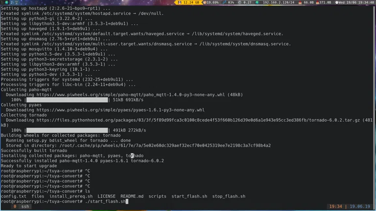 China Steckdosenleiste Flashen ... monkaSMOKE 🧯- Tasmota, Linux , Raspberry Pi