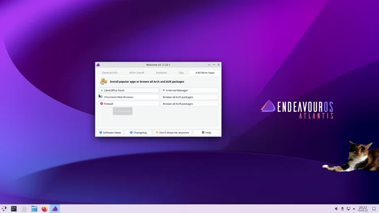 EndeavourOS ausprobieren - BTW I Use Arch 👈 😁