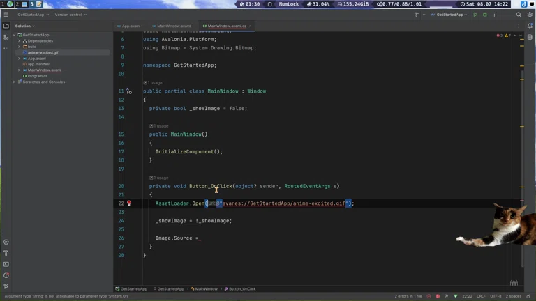 C# UI Framework Avalonia v11 ausprobieren 👀 .NET cross-platform
