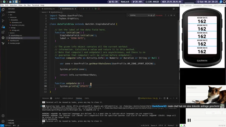 Smartwatch App mit Garmin SDK 👨‍💻⌚