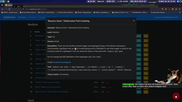✨ sadservers.com Neue Aufgaben Machen 🤯
