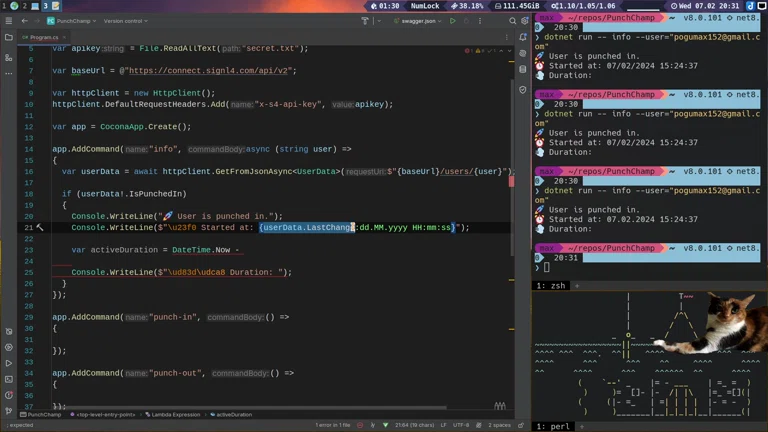 👩‍🚀 5Head CLI Tool für die Arbeit programmieren 👀