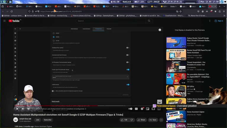 🚀 Sonoff ZigBee Stick Flashen für Zigbee +Thread + Matter gleichzeitig 🤯