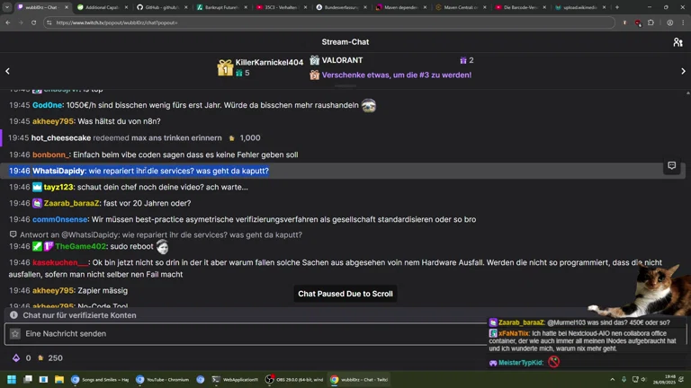 sehr intelligenter high iq chat (80+ IQ) 🤯