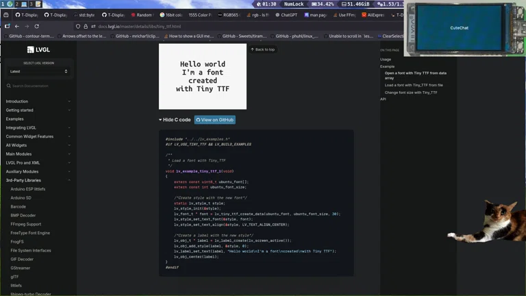 🤖 QR Code Mit LVGL C++ Auf ESP32 🤐 Das CPP High Performer Grindset Mindset 🌚