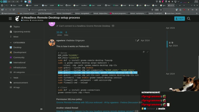 SSH ❌ RDP ✅  Linux Ohne SSH monkaS 🐧